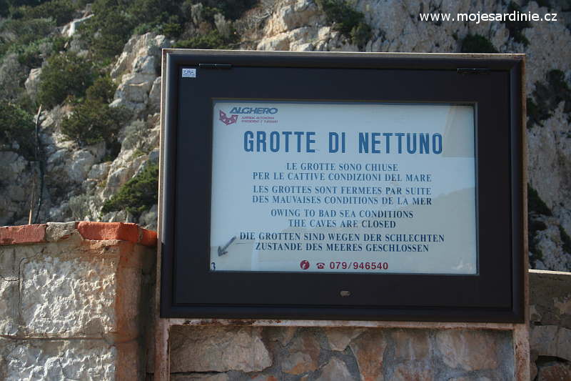 Neptunova jeskyně, Sardinie